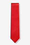 Christmas Red 2.25" Skinny Tie Photo (1)