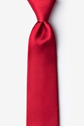 Christmas Red 2.25" Skinny Tie Photo (0)