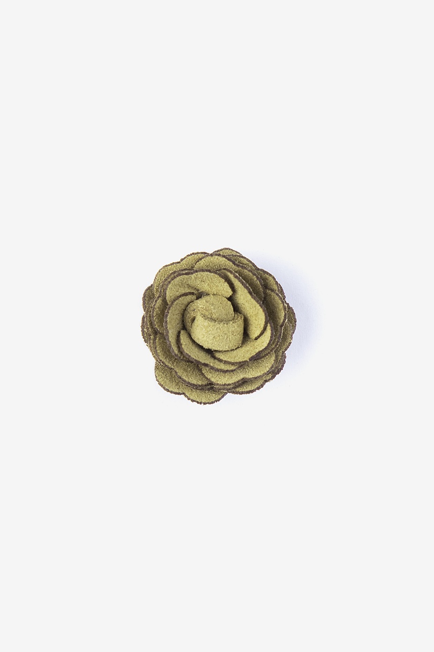 Mini Flower Citrine Lapel Pin Photo (0)