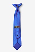 Classic Blue Clip-on Tie For Boys Photo (1)