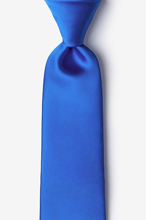 Classic Blue Extra Long Tie