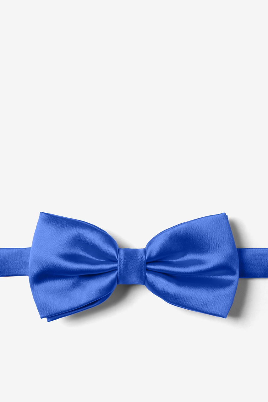 CLASSIC BLUE PRE-TIED BOW TIE