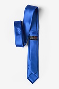 Classic Blue Skinny Tie Photo (2)
