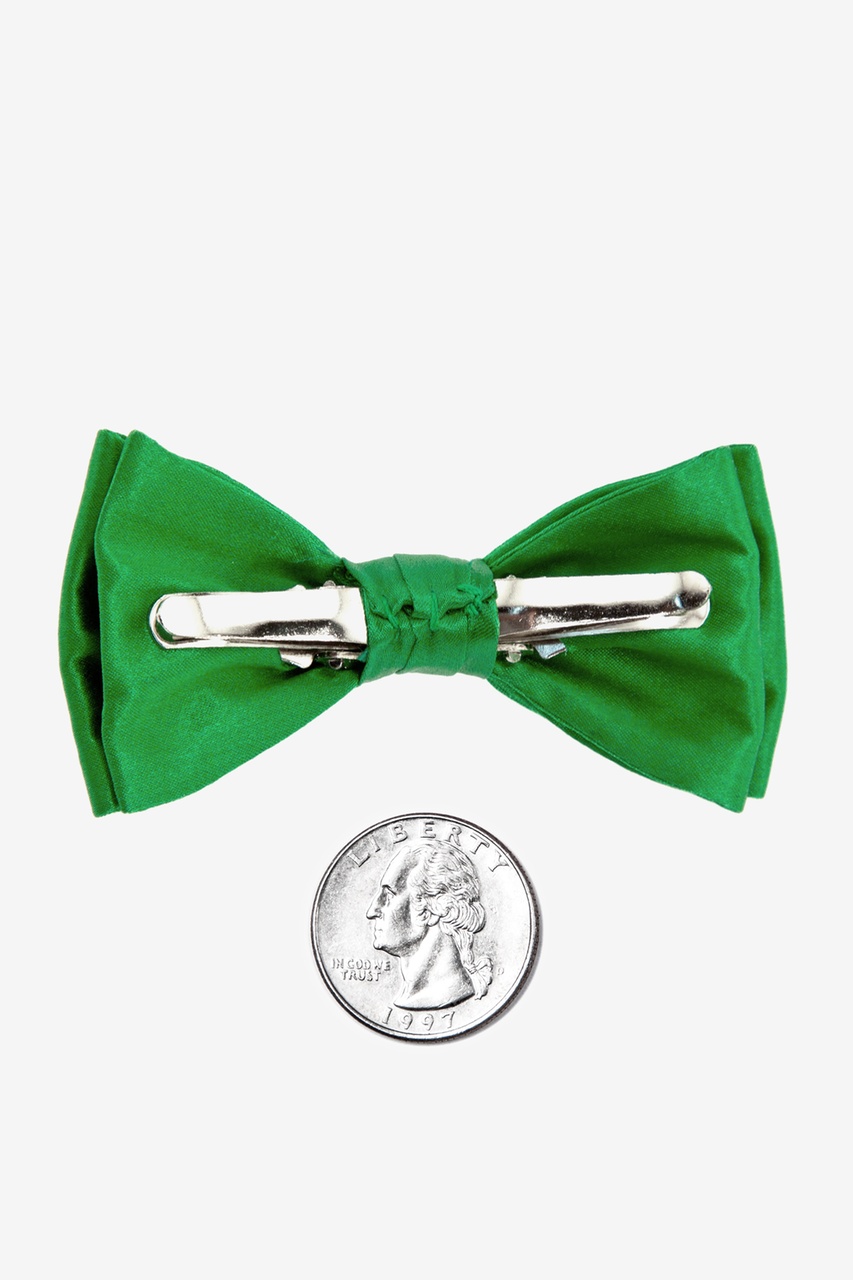 Classic Green Bow Tie For Infants Photo (1)
