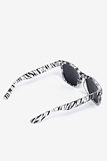 Zebra Animal Print Clear Sunglasses Photo (2)