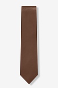Cocoa Brown 3" Skinny Tie Photo (1)