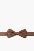Cocoa Brown Bow Tie For Boys Photo (0)