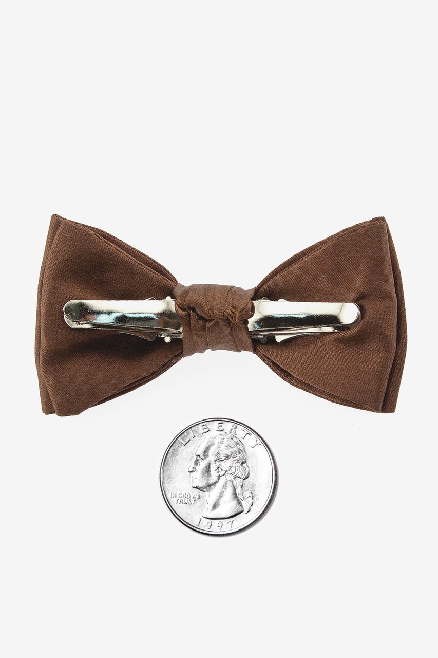 Cocoa Brown Bow Tie For Infants Photo (1)