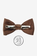 Cocoa Brown Bow Tie For Infants Photo (1)