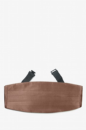 Cocoa Brown Cummerbund