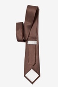 Cocoa Brown Extra Long Tie Photo (2)