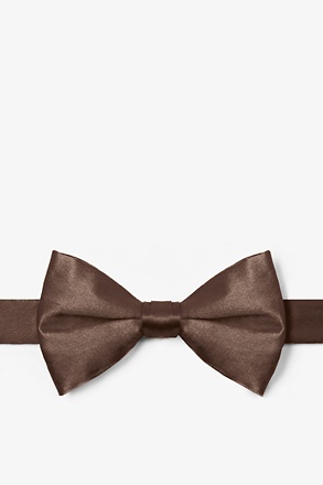 Cocoa Brown Pre-Tied Bow Tie