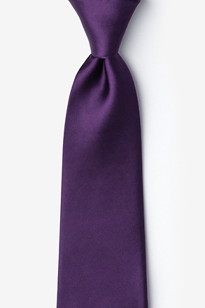 Concord Grape Extra Long Tie