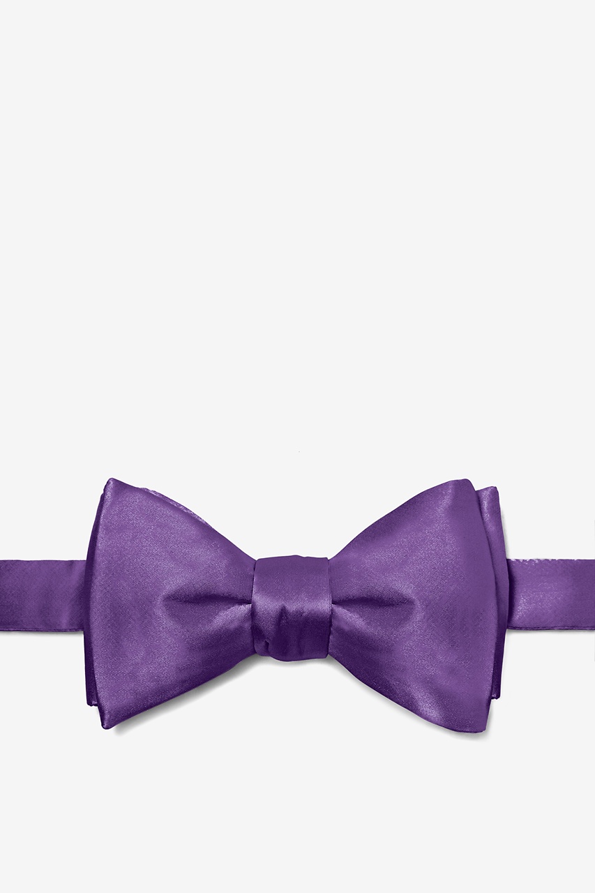 Concord Grape Self-Tie Bow Tie Photo (0)
