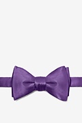 Concord Grape Self-Tie Bow Tie Photo (0)