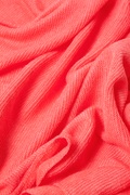 Coral Heathered Scarf Photo (0)