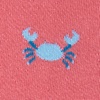 Crab Coral Sock
