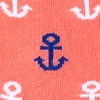 Coral Carded Cotton Mini Anchors