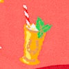 Coral Carded Cotton Mint Julep Please