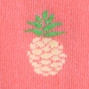 Coral Carded Cotton Pine & Dandy Sock