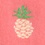 Coral Carded Cotton Pine & Dandy Medium-Large Sock