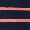 Coral Carded Cotton Virtuoso Stripe Sock