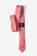 Coral Catalina Skinny Tie Photo (1)