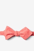 Denver Coral Diamond Tip Bow Tie Photo (0)