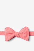 Denver Coral Self-Tie Bow Tie Photo (0)