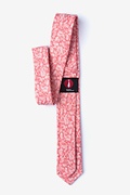 Guryon Coral Skinny Tie Photo (1)