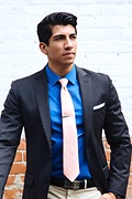 Tioga Coral Skinny Tie Photo (2)