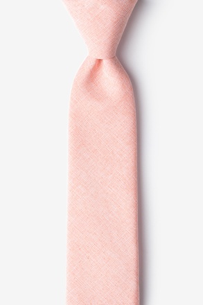 Tioga Coral Skinny Tie