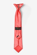 Coral Clip-on Tie For Boys Photo (1)