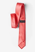 Coral Skinny Tie Photo (2)