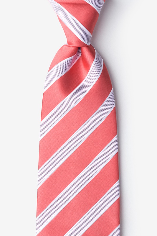 coral tie