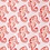 Coral Microfiber Seahorses Self-Tie Bow Tie
