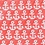 Coral Microfiber Small Anchors Skinny Tie
