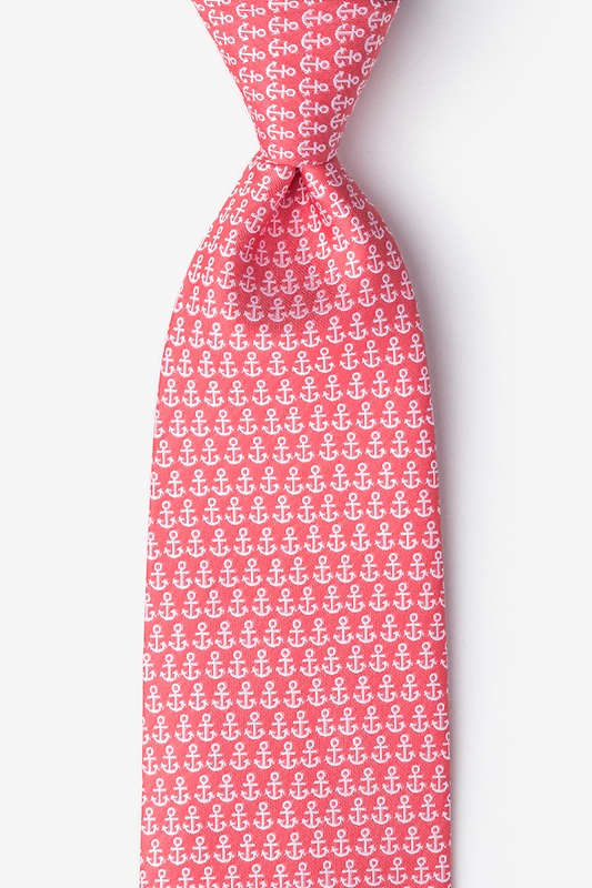 coral tie