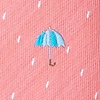 Coral Microfiber Umbrellas Tie