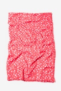 Coral Starry Night Scarf Photo (4)