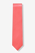 Coral 2.5" Skinny Tie Photo (1)