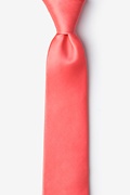 Coral 2.5" Skinny Tie Photo (0)