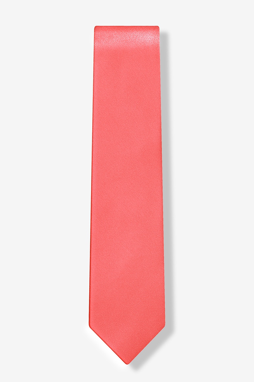 Coral Tie For Boys Photo (1)