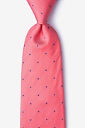 Griffin Coral Extra Long Tie Photo (0)