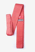 Laos Coral Knit Skinny Tie Photo (1)