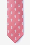 Tropic Like its Hot Coral Tie Photo (0)