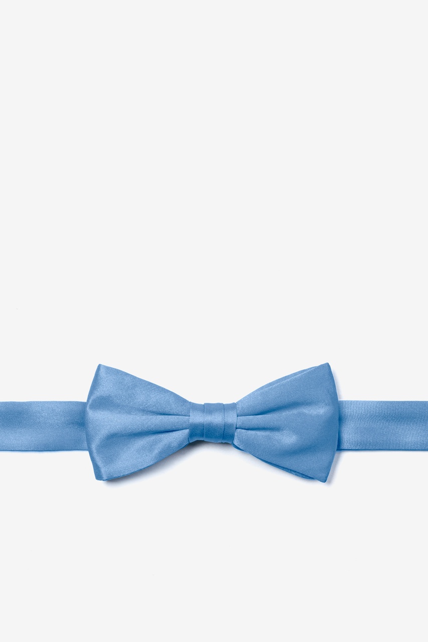 Cornflower Blue Bow Tie For Boys Photo (0)
