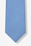 Cornflower Blue Extra Long Tie Photo (3)