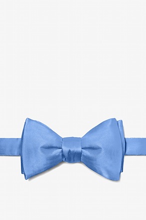 Cornflower Blue Self-Tie Bow Tie