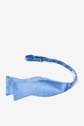 Cornflower Blue Self-Tie Bow Tie Photo (2)